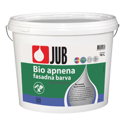 Barva bio apnena fasadna 18l Jub