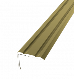 PROFIL KOTNI ALU 24,5x20x2,0mm, L-100cm PF 235, zlat, samolepilni 