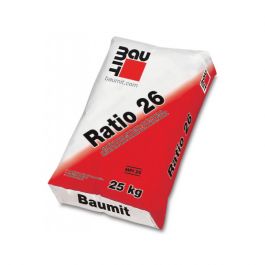 Omet mavčno apneno cementni Ratio 26  25kg Baumit
