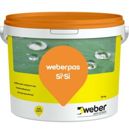Zaključni omet Si Si K 1,5 mm osnovni toni 25 kg Weber