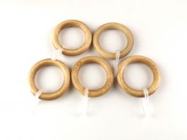 OBROČEK ZA KARNISO FLH 28mm O FILIGRANO natur 10 DIY (lesen) 