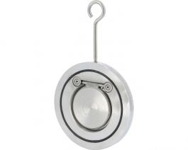 LOPUTA PROTIPOVRATNA INOX DISK DN 65 NP16 , Art: 365  Sferaco ... 180 C