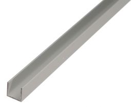 PROFIL "U" 10x112x10x1,5mm/2m, ALU eloxiran
