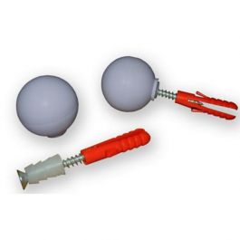 BLAŽILNIK fi22x10mm SAMOLEPLJIV, BELI, 1/6 kos (nadomestna šifra 204047)