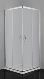 KABINA TUŠ M90C 90x90x190, 5mm,mat, krom profil, kvadratna 