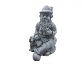 Okrasni kip palček lovec pateniran 68 cm art.265, El.