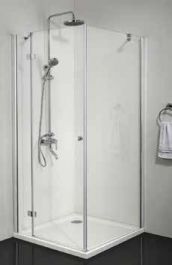 VRATA NIHAJNA ZA TUŠ KABINO, LEVO, SMARTFLEX, 6MM, 76,5-78,5X195CM, D1280L 