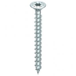Vijak iverni Heco 3,5x20mm, (Pak=1000kos), cel navoj, vgrezna glava, T20, srebrni cink 