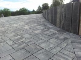 TLAKOVEC "TREND" LA PIAZZA MIX 115 (črna, peščena, bela) 12,38 m2/pal 