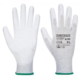 Rokavice antistatične PU Palm št.XL 