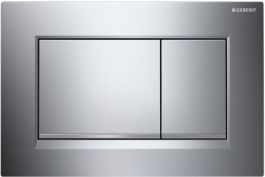 Aktivirna tipka Geberit Sigma20, za dvokoličinsko splakovanje: črna, sijajni krom
115.882.KM.1