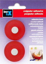 INOFIX OBEŠALNIK 2311 SAMOLEPLJIV RDEČ