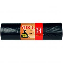 Vrečke za smeti 800x1200x0,045 my, 180l, 10/1, črne, PELD