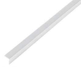 PROFIL KOTNI 10x10x1mm/1m, ALU krom, samolepilni