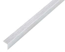 PROFIL KOTNI 10x10x1mm/1m ALU nikelj, samolepilni