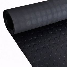 Avtotekač 3mmx1200mmx10000 mm črn krogci