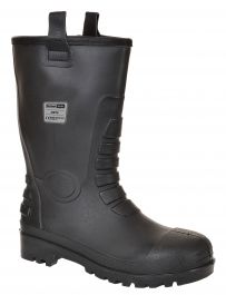 Škornji S5 CI PW Neptune PVC/nitril, podložen št.47 (črna)