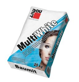 Izravnalna masa bela z vlakni MultiWhite 25kg Baumit
