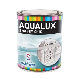 Aqualux shabby chic turkizna zvezda (kredna barva) 0,75 L