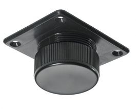 Nastavitev višine 80x65x25mm plastična črna
