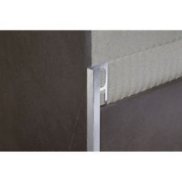 LETEV KVADRATNA  ALU 8MM L=270CM SILVER ZQAN/8 PROFILPAS (20