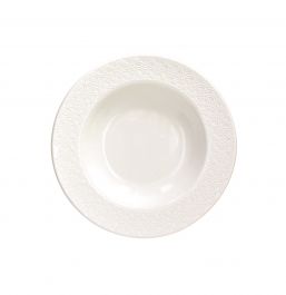 Krožnik Olimpia Margaret globok 22cm, porcelan 

