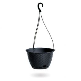 Lonček okrasni-obešanka fi 243mm RATOLLA ROUND W ANTHRACITE, Pros