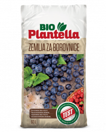 Zemlja bio plantela ZA BOROVNICE, 60 l, Unich