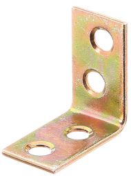 OPORNIK KOTNI 25x25x14mm, pocinkan, (Pak=12kos)