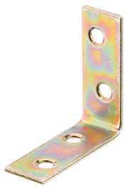 OPORNIK KOTNI 40x40x15mm, pocinkan, (Pak=12kos)