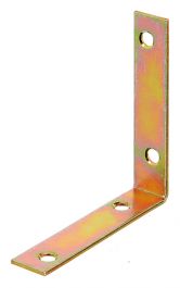 OPORNIK KOTNI 75x75x16mm, pocinkan, (Pak=8kos)