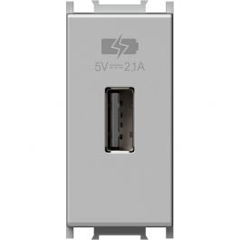 POLNILNIK USB 5V 2,1A 1M ES TEM