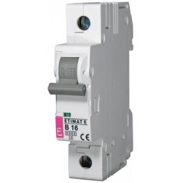 VAROVALKA ETIMAT6 B 1p 16A 2111516 ETI