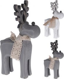 Okras novoletni les jelen, 16 cm, Koo.