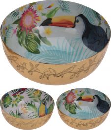 Skleda kovinska 170x75mm, žival.motiv, Koop.