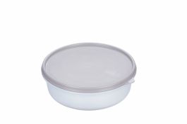 Doza za shranjevanje okrogla HOME GREEN EKO iz sladkornega trsa 1,10l 19x7cm  različne barve (