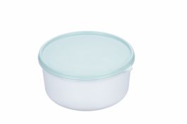 Doza za shranjevanje okrogla HOME GREEN EKO iz sladkornega trsa 1,70l 19x9,5cm  različne barve (