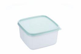 Doza za shranjevanje kvadratna HOME GREEN EKO iz sladkornega trsa 1,50l 16x16x9,5cm  različne barve (