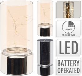 Stekleni cilinder led 15 cm, Koo.