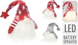 Figura božična palček led 28 cm, Koo.