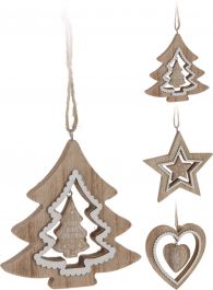 Okras novoletni les naravni 110 mm, Koo.