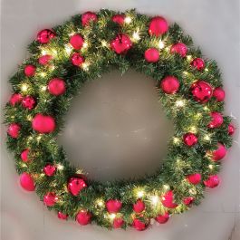 Venček adventni led, dim.120 cm,Tims