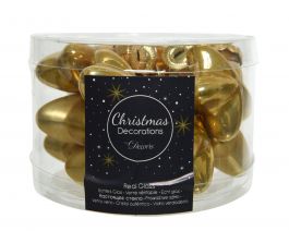 Okrasi novoletni zvezde zlata, set 12 kom, DSGlas