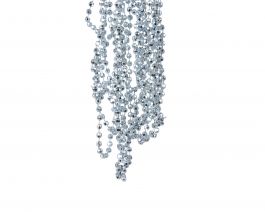 Veriga z diamanti modra, 0,5x270 cm, DSGlas