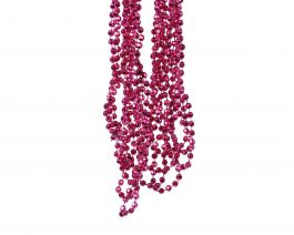 Veriga z diamanti roza, 0,5x270 cm, DSGlas