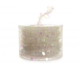 Girlanda bela 3,5x700 cm, DSGlas