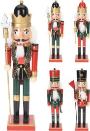 Hrestač 38 cm les. različni dekorji  KOP.