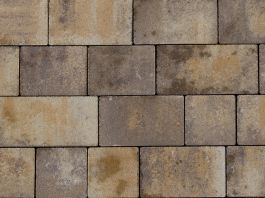 TLAKOVEC DOMINO kombinirana oblIka ŠKOLJKASTO APNENČASTA 0,90 m2/vrsta 10,8m2/pal, Semmelrock 