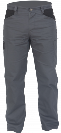 Delovne hlače na pas Basic št.3XL, temno siva