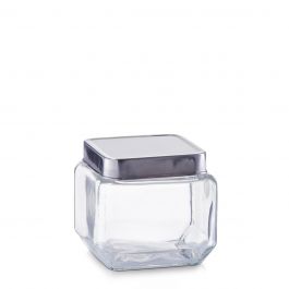 Doza kvadratna steklena 700ml, 11x11x10, Zeller